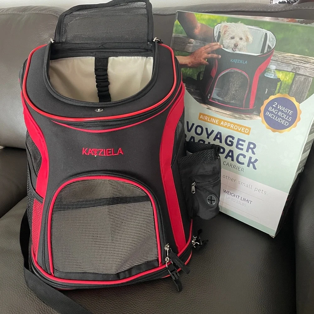 Katziela Voyager Backpack Dog/Cat Carrier